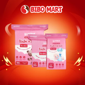 Combo 3 Khăn Vải Khô Đa Năng Gumi Dành Cho Mẹ Và Bé Bichj 300/600/900g - Bibo Mart