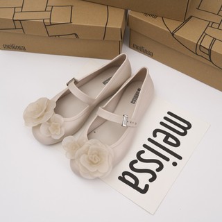 Giày Melissa Jelly Nữ Giày Đế Bằng Hoa Ngọt Ngào