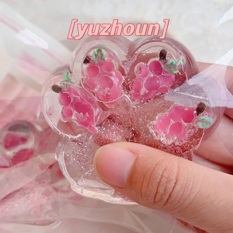 [yuzhoun] 1 Mảnh Móng Vuốt Mèo Mềm Mại Phục Hồi Chậm Giảm Căng Thẳng Bóp Đạo Cụ Bầu Trời Đầy Sao Mèo Lớn Paw Squishy Fidget Đồ Chơi Pinch Giải Nén Quà Tặng