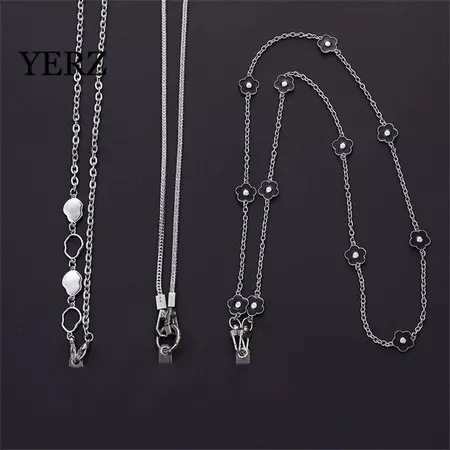 Yerz Vỏ Điện Thoại Dây Kim Loại Phụ Kiện Điện Thoại Dây Buộc Điện Thoại Có Khe Cắm Thẻ Điện Thoại Quyến Rũ Đeo Ngang Dây Treo Điện Thoại