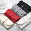JKDESIGN Hộp Đựng Kính Da Pu Mềm, Thanh Lịch và Nhẹ, Khóa Sò Cho Nam Nữ