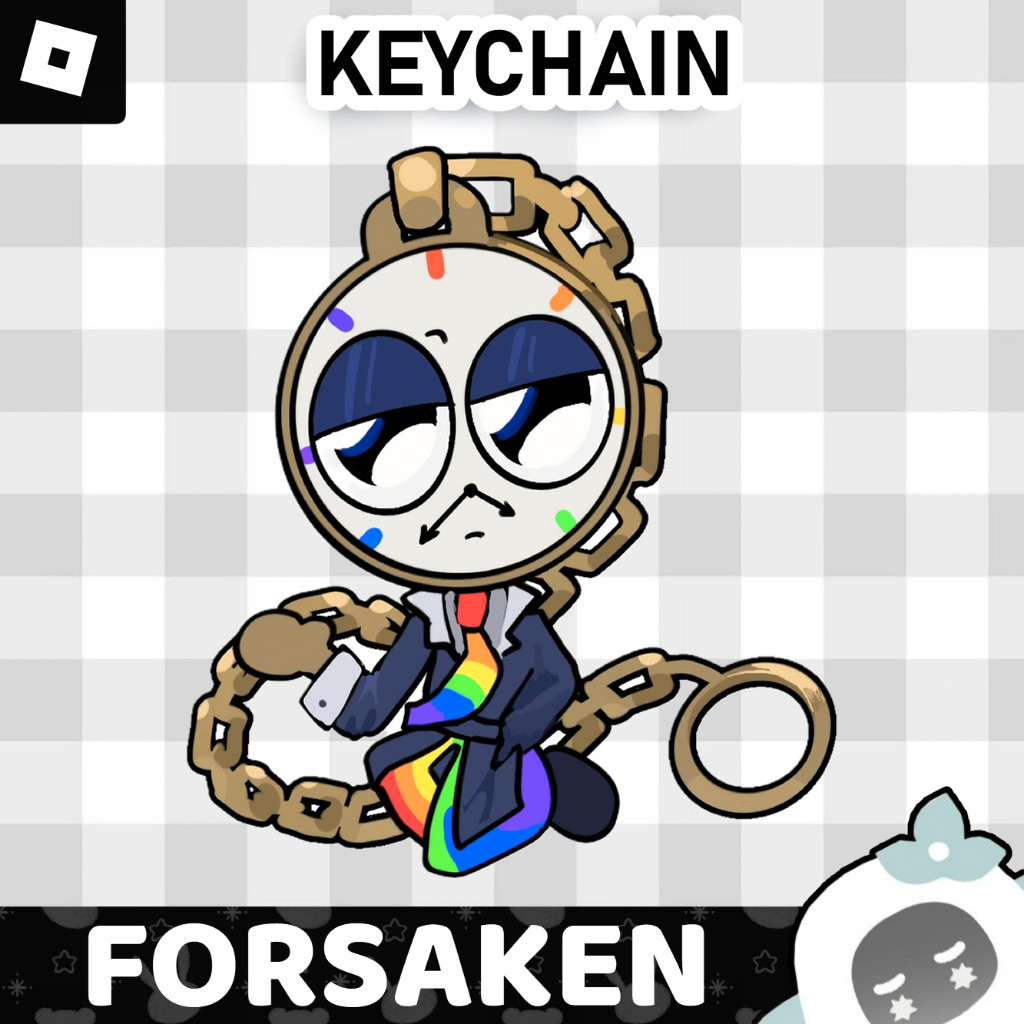 Ganci/móc chìa khóa Acrylic roblox Dandy's world-Toons Pack 2