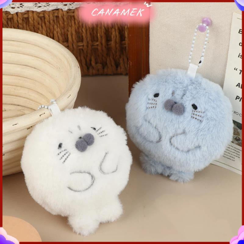 CANAMEK Hoạt Hình Dễ Thương Mũm mĩm Cói Búp Bê Mặt Dây Chuyền Sang Trọng Móc Khóa Dễ Thương Bapa Treo Phụ Kiện Trang Trí Quà Tặng CSF