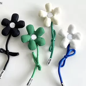 NS Dễ Thương DIY Hoa Thổ Cẩm Phụ Kiện Túi Mặt Dây Chuyền Ve Áo Chân Huy Hiệu Trâm Cài Quần Áo Thời Trang Túi Trang Trí Trang Sức NS