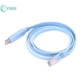 Chenlongshang 1.8M USB Sang RJ45 USB Sang RS232 Serial Sang RJ45 CAT5 Console Adapter Dây Cáp EN