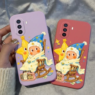 Dành Cho Huawei Y6 Y6P Y6S Y6 Pro Y7 Y7A Y7 PRO Y9 Y9 PRIME Y9S Huawei P30 Lite Vỏ Silicon Ngôi Sao Vàng Mềm Vỏ Điện Thoại Chống Sốc