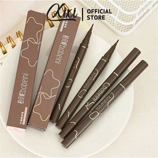 BOBEINI Kẻ mắt lâu trôi 4 mã màu đen/nâu, đầu 0,05mm mỏng, chống mồ hôi, trang điểm mắt