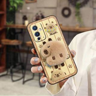 Ốp Điện Thoại Chống Sốc Chống Thấm Nước Cho One Plus 9 / 1 + 9 Ba Chiều Chống Bụi Mềm Sang Trọng Bền Chống Va Đập Túi Điện Thoại Ốp Lưng Silicon 3D Thêu Hoạt Hình TPU Dễ Thương