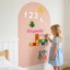 SA Bọt Sắt Dính Decal Dán Tường 31 5x15 74Inch Bảng Phấn Từ Tính Có Thể Xóa Được Cho Trẻ Em Nghệ Thuật Vẽ Doodling Và Chơi