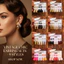 NKSFX 6 Đôi Bông Tai Thả, Bông Tai Giọt Nước Chunky Sang Trọng Chunky Giọt Nước, Vintage Matte Bead Bóng Giọt Nước Vòng Bông Tai Nữ Cô Gái