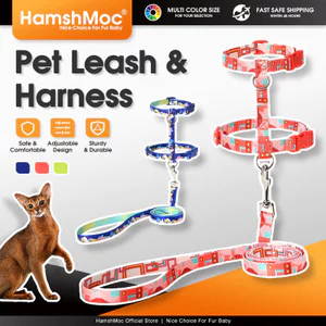 HamshMoc Kitten Dây Xích Bộ H Thiết Kế Chống Thoát Có Thể Điều Chỉnh Áo Đệm Mềm Dual D Vòng Điều Khiển