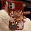 Mèo Doodle cho iPhone 16promax trường hợp iPhone 15 sáng tạo 14 lỗ lớn 12 mềm 78