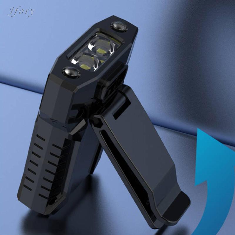 Kẹp Đèn Trên Mũ LED Có Thể Điều Chỉnh, Pin USB, Thích Hợp Cho Chạy Bộ và Du Lịch