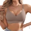 Exhila Linh Hoạt Push Up Bralette Nylon Blend Vải Bảo Vệ Toàn Diện Áo Ngực Cổ Chữ V Quần Lót Cho Tập Luyện Và Phòng Chờ