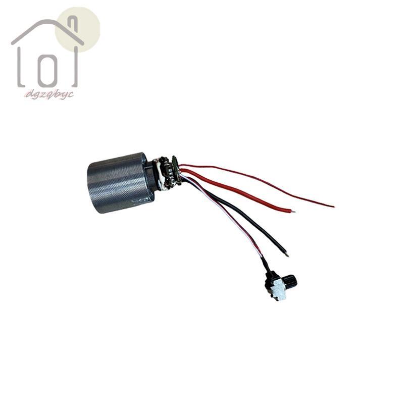 Động cơ không chổi than 29mm Tốc độ cao Jetfan Ống dẫn quạt gió Máy thổi khí Turbo cho máy hút bụi khí nén 130000 RPM 7.4V