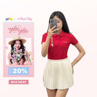 Áo polo Yody nữ Airycool mát lạnh co giãn mềm mại khi mặc năng động thể thao WAPO25A439