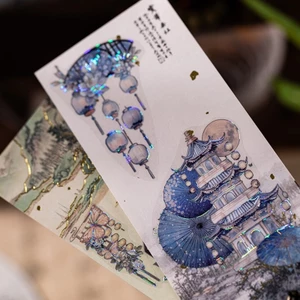 Nhãn dán sổ lưu niệm trang trí YOI Nhãn dán kế hoạch cho tạp chí Album