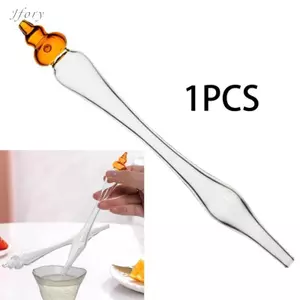 Jfory Ống nhỏ giọt nước Whisky, Pipet nếm thử, Nhỏ gọn, Quà tặng, Dụng cụ Pipet thủy tinh dày