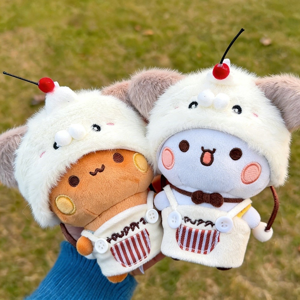 Gấu Trúc Dễ Thương Bubu Dudu Sang Trọng Búp Bê Mũ Đeo Chéo Sang Trọng Móc Khóa Mặt Dây Chuyền Cô Gái Ngọt Ngào Búp Bê Đồ Chơi Sinh Nhật Ngày Lễ Quà Tặng