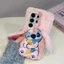 Thích hợp cho Samsung S25ULTRA Plush S24PLUS Búp bê dễ thương s23ultra Vỏ điện thoại ấm áp hoạt hình
