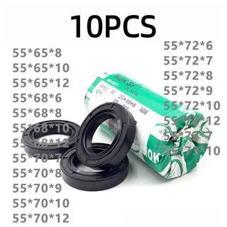 10 CÁI NQK bộ xương phớt dầu TC loại 55 * 65 / 68 / 70 / 72 / 73 * 6 / 7 / 8 / 9 / 10