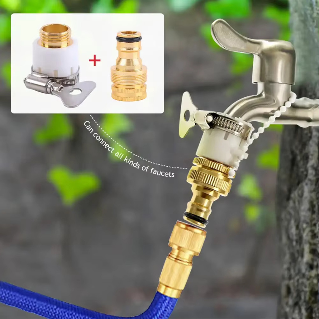 Vòi hợp kim Đầu nối nhanh Đầu nối vòi bồn rửa nhà bếp chắc chắn và bền bỉ cho bồn rửa Máy giặt & Tắm thú cưng