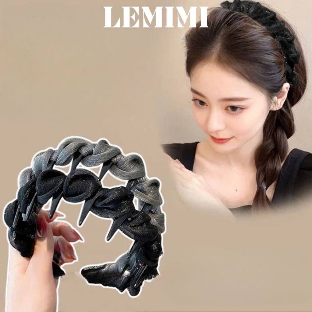 Băng đô cài tóc tạo phồng Bờm cài tóc nữ Băng đô tóc phong cách Hàn Quốc