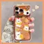 Áo vàng trắng chó cho iPhone 17Promax trường hợp túi khí bốn góc 16promax trong suốt 15
