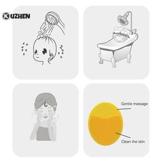 KUZHEN Silicone Dầu Gội Bàn Chải Cho Bé Sơ Sinh Tắm Silicon Mềm Trẻ Em Trẻ Em Tắm Bàn Chải Đầu Rửa Tóc Massage Bàn Chải Tắm HOT