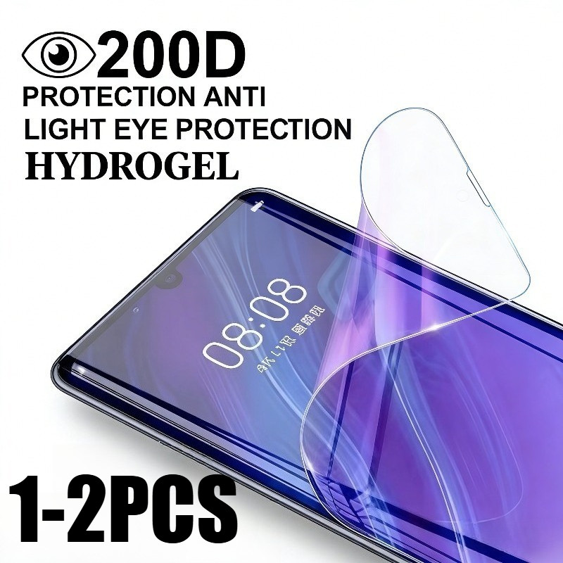 1-2 Chiếc Full Cover Chống Ánh Sáng Xanh Mềm Hydrogel Cho Xiaomi 15 15S 15T 17 Ultra Pro Max Chống Gián Điệp Riêng Tư Và Bảo Vệ Màn Hình HD Phim Mờ