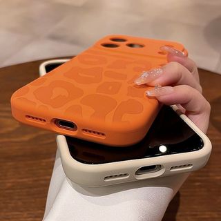 Ốp Silicon Lỏng Họa Tiết Da Báo Sang Trọng Cho iPhone 17 16 Pro Max Silicon Mềm Chống Sốc Nút Điều Khiển Camera