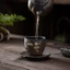 Chén Trà Hoa Sen Kiểu Nhật 110 ml (Gốm Vàng Binzen)