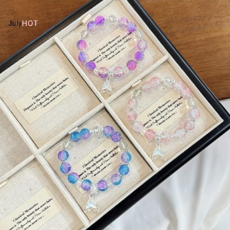 Vòng tay truyện cổ tích dreamy đuôi cá đính hạt ngọt ngào - Quà tặng thời trang cho bé gái