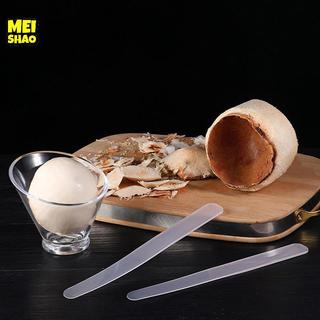 MeiShao Đào Dừa Dụng Cụ Nhựa Tẩy Thịt, Cạo Râu, Cắt Trứng, Dao Trái Cây Mềm, Có Thể Giặt
