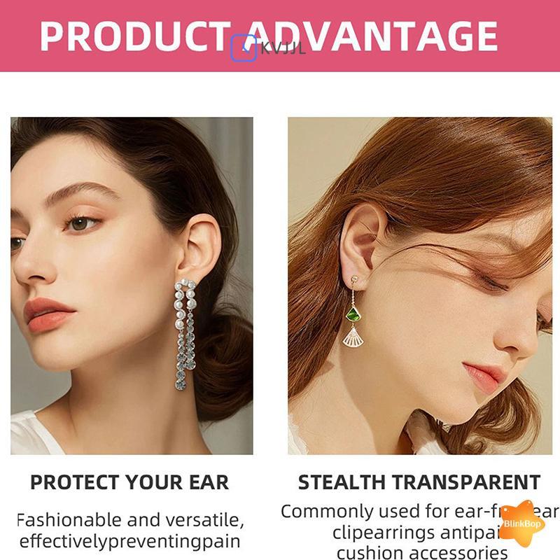 Miếng Dán Bảo Vệ Lỗ Tai Earlobe - Trong Suốt Ngăn Ngừa Co Giãn Và Rách