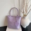 Túi Tote mini CPINCP, Túi xách Nylon thiết kế nhẹ phù hợp, Túi đeo vai màu Macaron mini dành cho nữ
