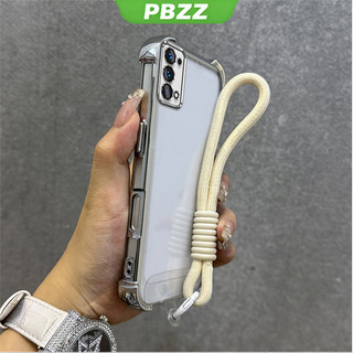 Ốp Lưng Cho OPPO RENO 5 5G oppo RENO 4 4g reno5 5G Vỏ Điện Thoại Vỏ Mềm Silicon Chống Sốc Thiết Kế Mới Thẩm Mỹ Trong Suốt Có Dây Buộc Cho Bé Gái SJST01