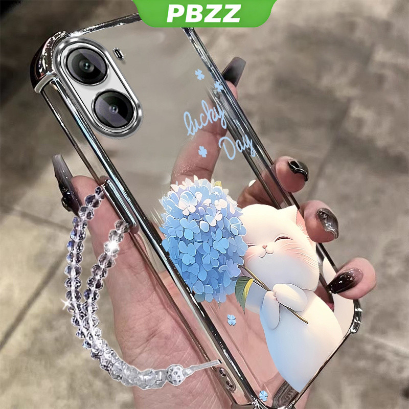 Ốp Lưng Cho xiaomi POCO X7 PRO 5G POCO X7 4G 2024 REDMI A5 4G Vỏ Điện Thoại Vỏ Mềm Silicon Chống Sốc Thiết Kế Mới Thẩm Mỹ Trong Suốt Hoạt Hình Vòng Tay Mèo Cho Bé Gái SJSLLSHM01