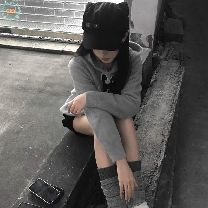 Tai Handmade Cho Bé Gái, Phong Cách Gothic Y2K Punk, Thích Hợp Cho Mặc Dạo Phố