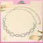 Dây thắt lưng kim cương giả bạc MYPANDA - Thiết kế sang trọng, phù hợp mọi kích cỡ, đính đá pha lê lấp lánh.