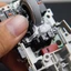 KIKIN Chuột Ròng Rọc Cuộn Bánh Xe Chuột Kim Loại Lăn Bánh Xe Cho Chuột G502X