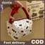 Doutie Dễ Thương Bla Cat Cherry Bow In Túi Đựng Mỹ Phẩm Cầm Tay Dung Tích Cao Du Lịch Di Động Đồ lặt vặt Túi Bảo Quản Túi Trang Điểm Thời Trang Quà Tặng VN