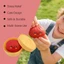 Nhồi bông hấp SMILE Squishy Pinch Le, Hộp bánh bao mềm có khả năng phục hồi chậm Đồ chơi Squishy, Màu cầu vồng với Steamer Fidget Bóp Công cụ thư giãn bột giải nén