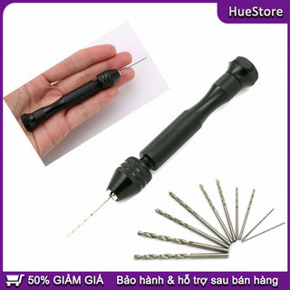 Khoan mini cơ học không dùng điện an toàn Khoan tay min،11 bộ،Chính xác، Cầm tay