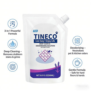 Dành cho dung dịch làm sạch sàn TINECO 500ml Refill Pack Lavender Lemon Original | Dành cho TINECO Floor One S3 S5 S7 S9 Series iFLOOR | Phụ kiện máy hút bụi khô ướt