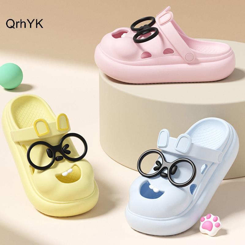 Nhà Máy Thời Trang Mùa Hè Hoạt Hình Clogs Cho Nữ Chống Trơn Trượt Thi Sole Cutefy Dép Cho Bãi Biển Vườn Đi Bộ QrhYK