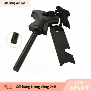 【vạn】Thanh magie đánh lửa ngoài trời cao cấp, tạo tia lửa lên đến 3000°C, đốt cháy mọi loại nhiên liệu khô.