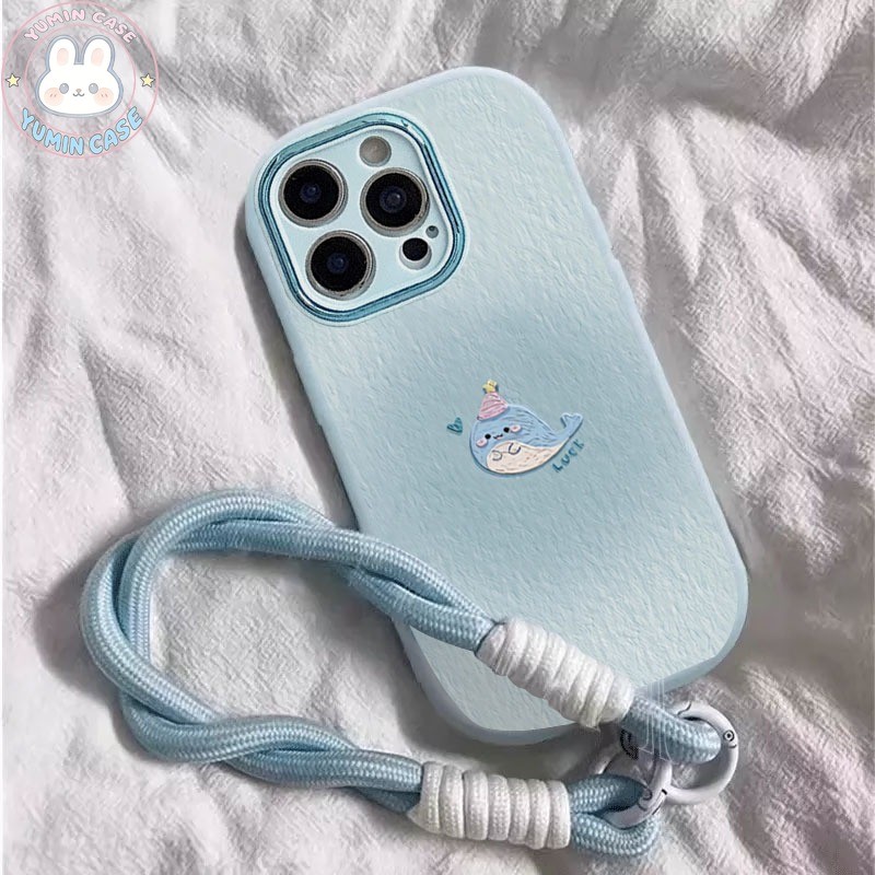 Ốp lưng iPhone Cá voi xanh cho 17 16 15 14 13 12 11Pro Max XR XS Max 7 8 Plus silicon TPU mềm Bao dađiện thoại