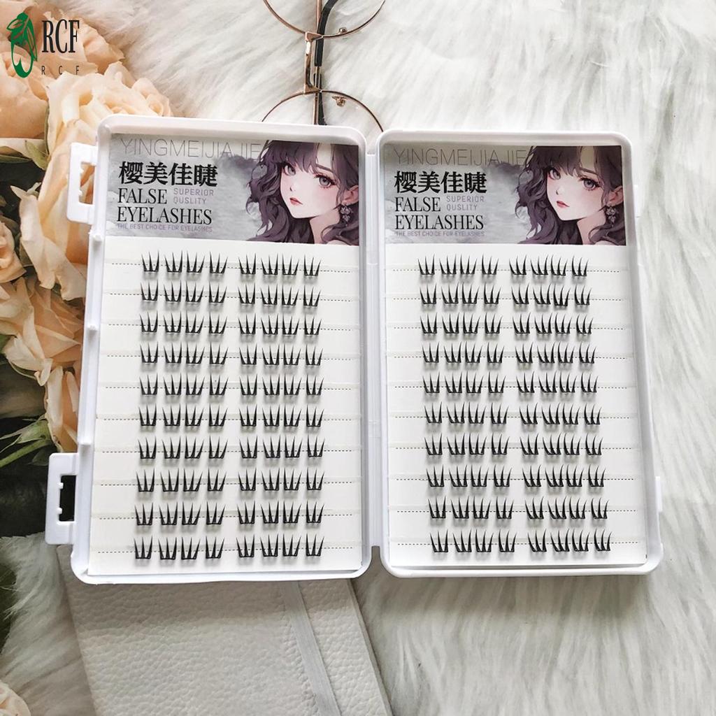 Cụm lông mi giả đơn sợi mềm mại thoải mái vẻ ngoài tự nhiên dành cho nữ biểu diễn sân khấu