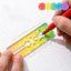 Thước Mini Gradient đầy màu sắc Thước đo bỏ túi tiện dụng Dụng cụ học tập